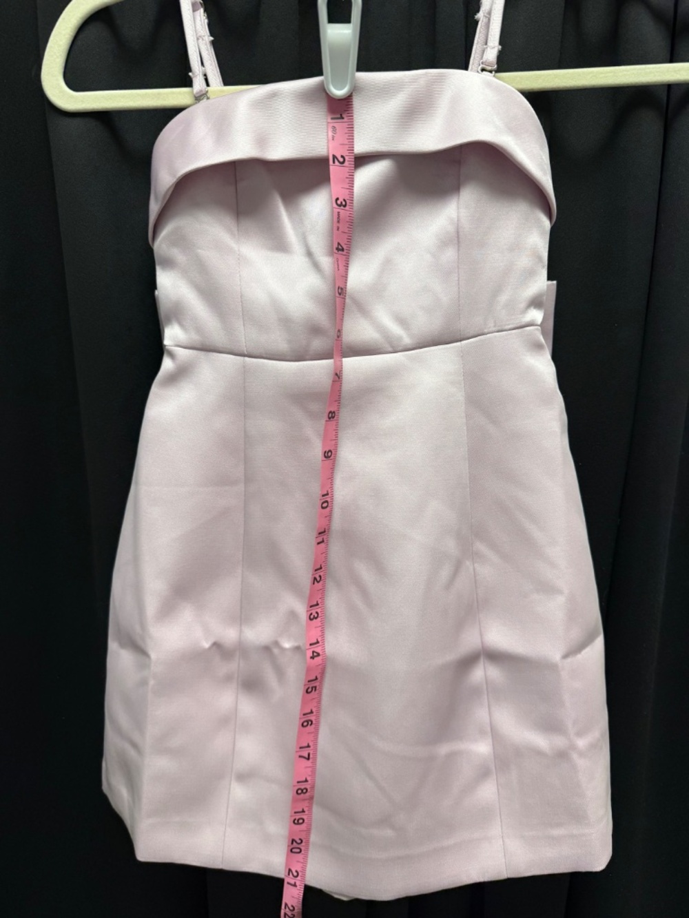 NWT Katie J NYC Twyla Back Bow Dress Baby Pink - Picture 4 of 4